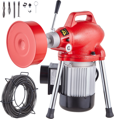 Vevor Drain Cleaner Machine 66' x 5/8