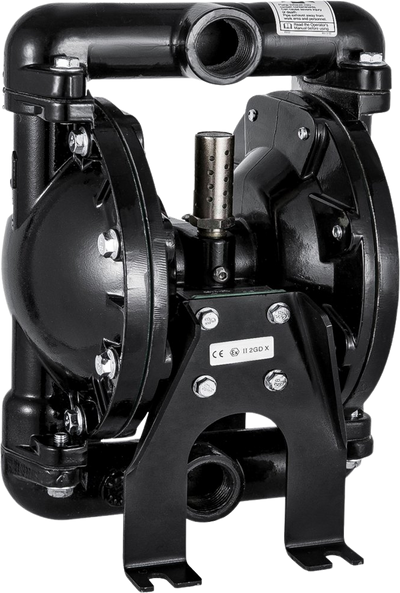 Vevor Air-Operated Double Diaphragm Pump 100 PSI 22 GPM 275.6' Head Lift New