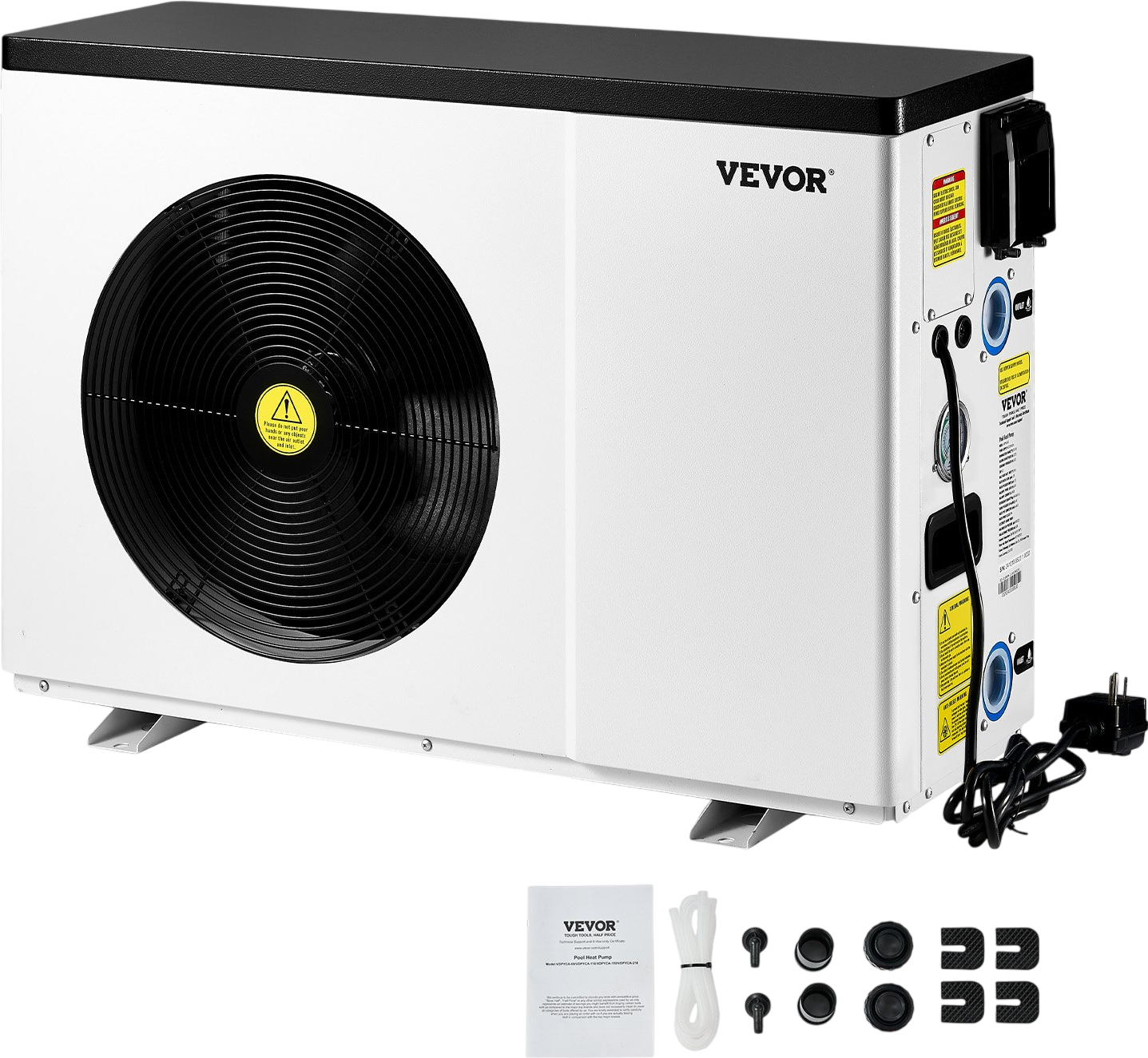 Vevor Electric Pool Heat Pump 22,250 BTU for Above/In-Ground Pools New