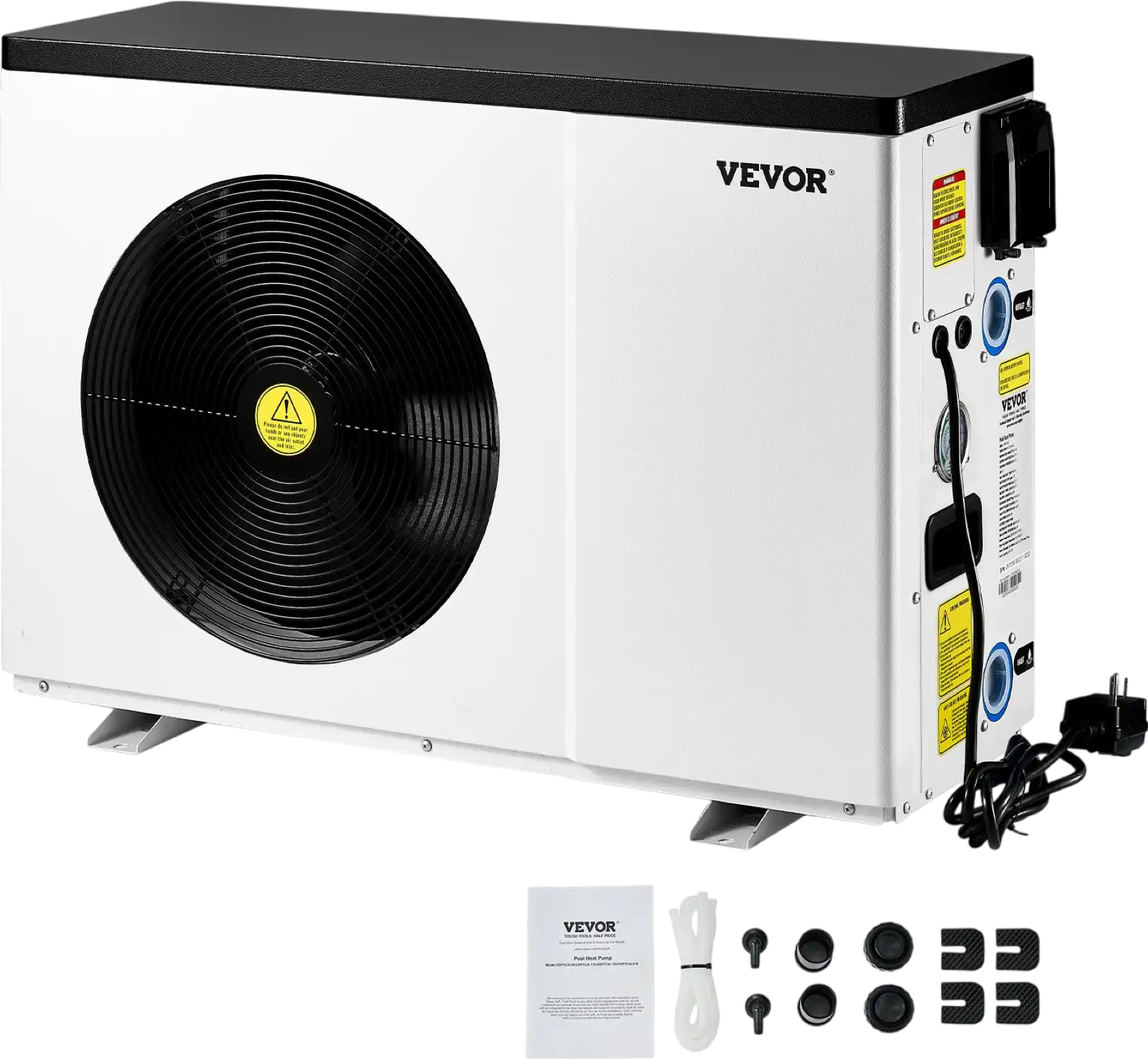 Vevor Electric Pool Heat Pump 22,250 BTU for Above/In-Ground Pools New