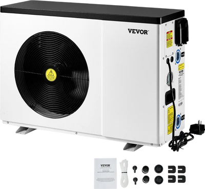 Vevor Electric Pool Heat Pump 22,250 BTU for Above/In-Ground Pools New