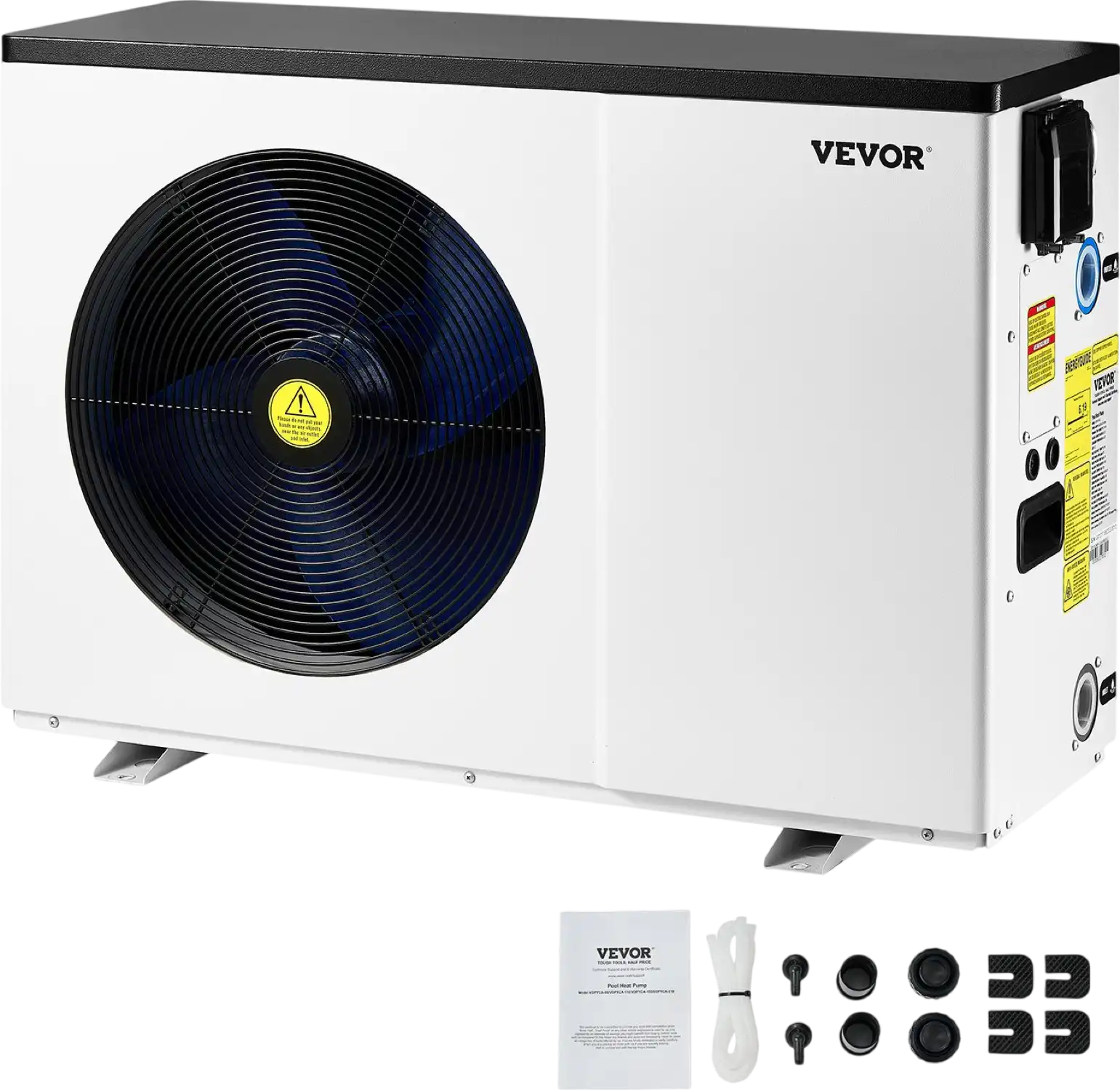 Vevor Electric Pool Heat Pump 35,830 BTU for Above/In-Ground Pools New