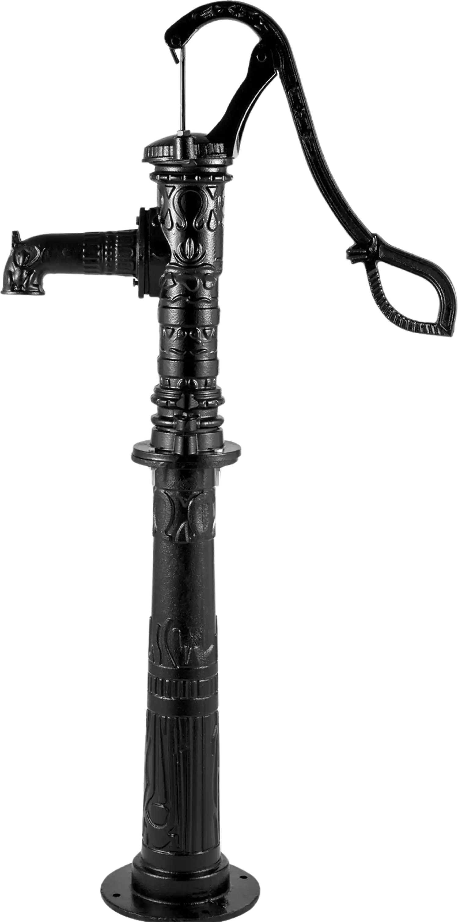 Vevor Hand Water Pump with Stand Rustic Cast Iron New