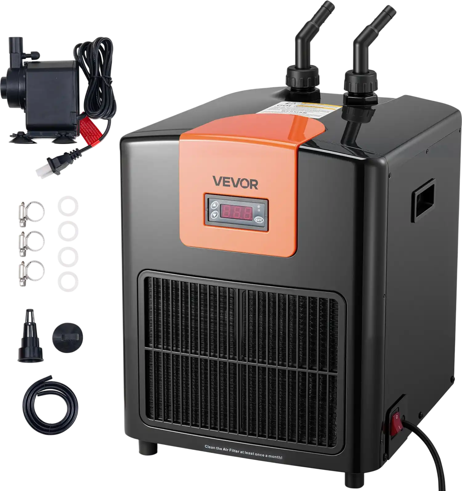 Vevor Aquarium Water Chiller 110 Gallon 1/3 HP Adjustable Temperature New