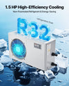 Vevor Aquarium Chiller 500 Gallon Capacity 1.5 HP Adjustable Temperature New
