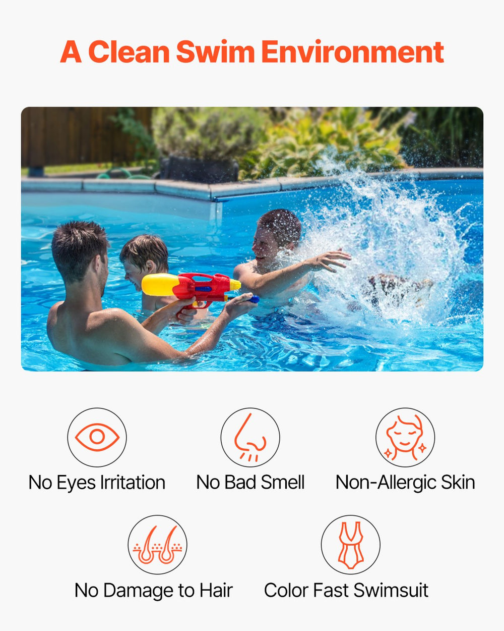 Vevor Salt Water Chlorination System for In-Ground Pools 15,000 Gallons New