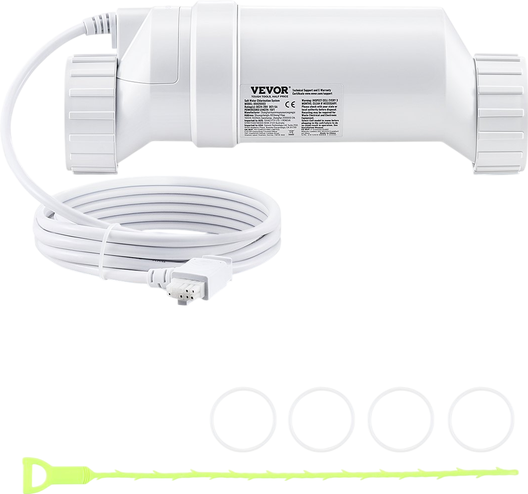 Vevor Salt Water Chlorination System for In-Ground Pools 15,000 Gallons New
