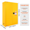 Vevor Flammable Safety Cabinet 43" x 18" x 65" Explosion Proof Steel Storage New