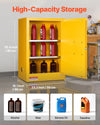 Vevor Flammable Safety Cabinet 13 Gallon 23.2" x 18.1" x 35.4" with Adjustable Shelf New