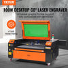 Vevor Laser Engraver 100W CO2 19.7 IPS Laser Cutter Machine with 2-way Pass Air Assist New