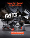 Vevor Portable Car Lift with Airbag 3 Ton Capacity 21.7" Max Height New