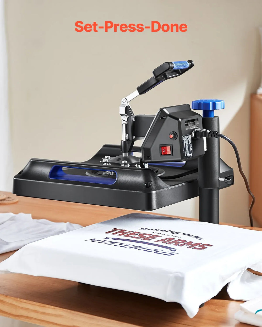 Vevor Heat Press 15" x 15" Sublimation Machine 1150W 8-in-1 Set New