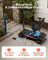 Vevor Mobility Scooter 4 Wheel Automatic Folding Remote Control 24V 4 MPH 9.3 Mile Range New