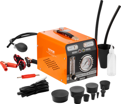 Vevor Automotive Smoke Machine Leak Detector with Pressure Gauge and Flow Meter New