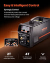 Vevor MIG Welder 5-in-1 Machine 200A Output Current Dual Voltage New