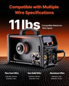 Vevor MIG Welder 5-in-1 Machine 200A Output Current Dual Voltage New