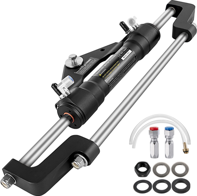 Vevor HC5358-3 Hydraulic Steering Cylinder Front Mount Outboard for Max 300HP Marine Boats New