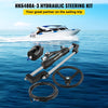 Vevor Hydraulic Boat Steering Kit 300 HP with 13.5" Wheel Helm Pump HK6310A-3 New