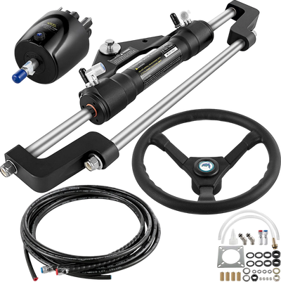 Vevor Hydraulic Boat Steering Kit 300 HP with 13.5