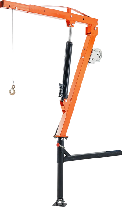 Vevor Hydraulic Crane Hoist for Pickup Truck 360° Rotation 500 Lbs Load Capacity New