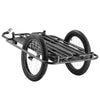 Vevor Bike Cargo Trailer Foldable Wagon Cart with Universal Hitch 275 Lbs Capacity New