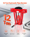 Vevor Hydraulic Pipe Bender 12 Ton Manual Tool with 6 Dies New