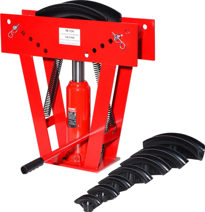 Vevor Hydraulic Pipe Bender 16 Ton Manual Tool with 8 Dies New