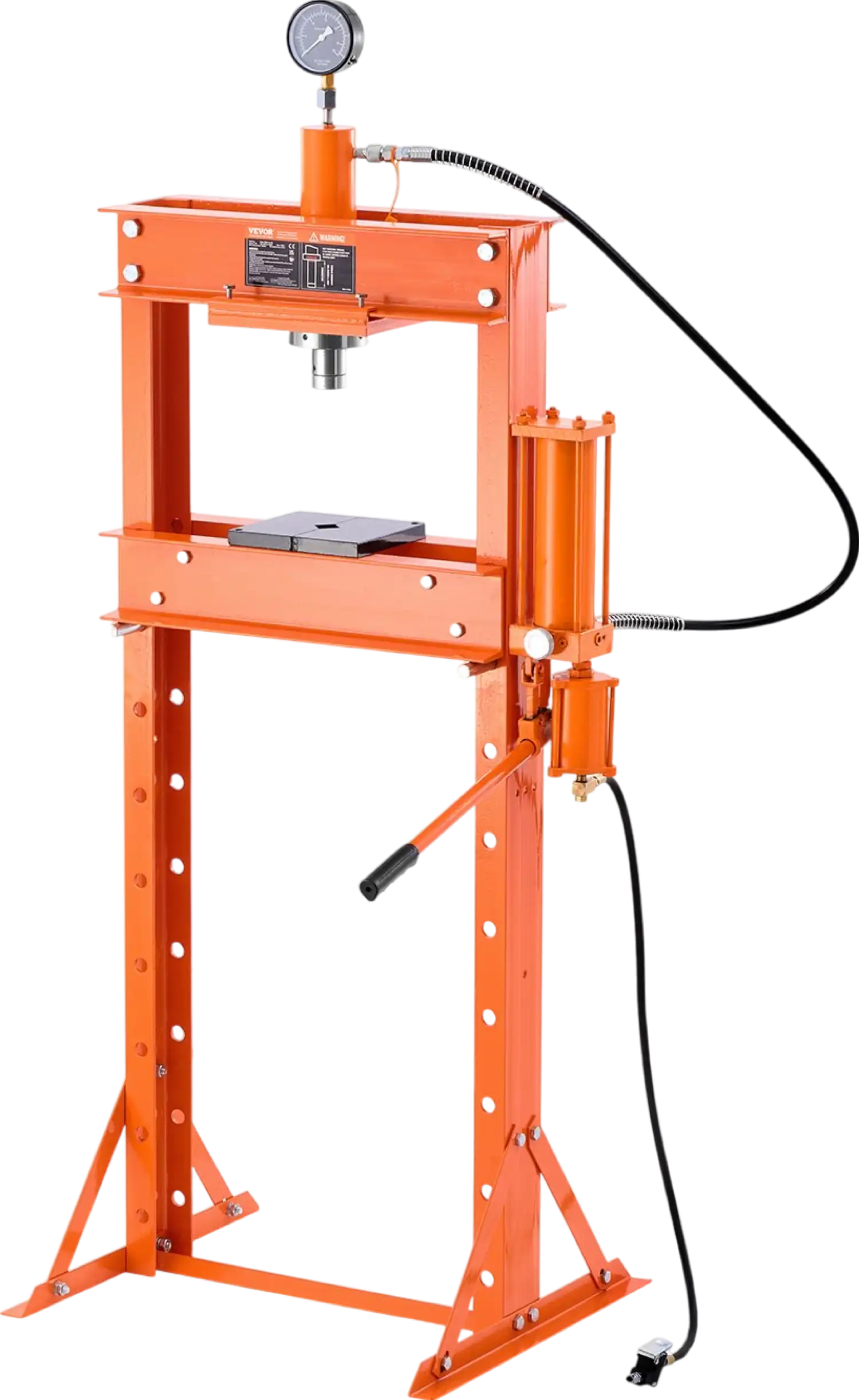 Vevor Hydraulic Shop Press 20 Ton with Press Plate for Bending New