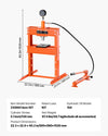 Vevor Hydraulic Shop Press 10 Ton Manual with Press Plate Pressure Gauge New