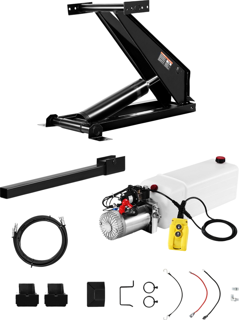 Vevor Hydraulic Dump Lift Kit for Trailers 8T Scissor Hoist New