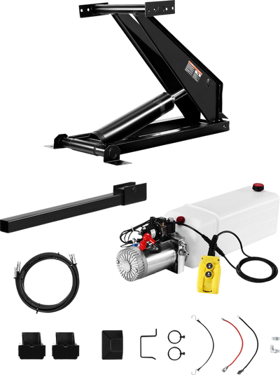 Vevor Hydraulic Dump Lift Kit for 12-16 Ft Trailers 10T Capacity Scissor Hoist New