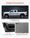 Vevor Truck Bed Tonneau Cover Hard Tri-Fold 76" for 2019-2024 Dodge Ram 1500 New