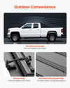 Vevor Truck Bed Tonneau Cover Hard Tri-Fold 70" for 2019-2025 Chevy/GMC New