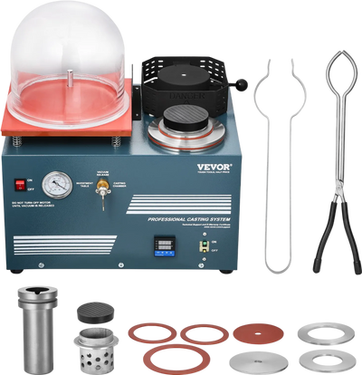 Vevor Vacuum Casting Machine with Melting Furnace 5