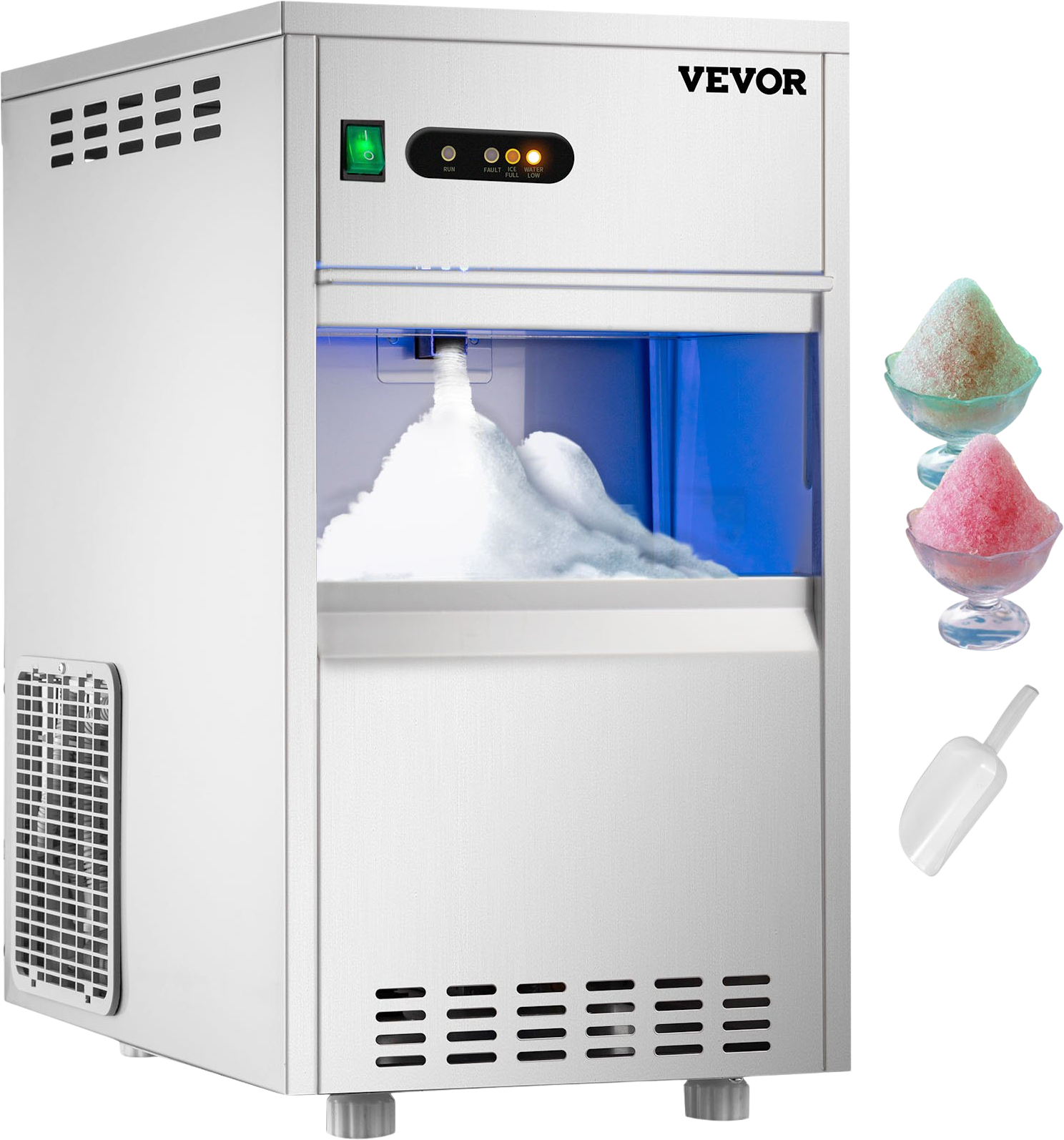 Vevor Commercial Snowflake Ice Maker 44 Lbs per Day New