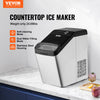 Vevor Countertop Ice Maker 33 Lbs in 24 Hrs Self-Cleaning Portable New