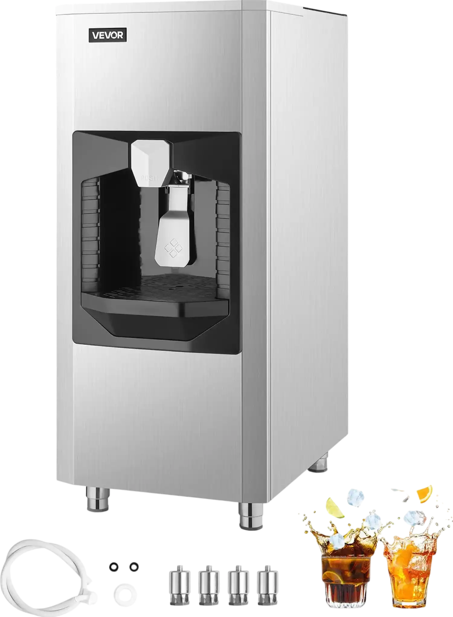 Vevor Ice Dispenser Storage Bin 20 Lbs/Minute 180 Lb. Capacity New
