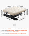Vevor Air Mattress with Frame Inflatable Camping Cot with Built-in Pump New