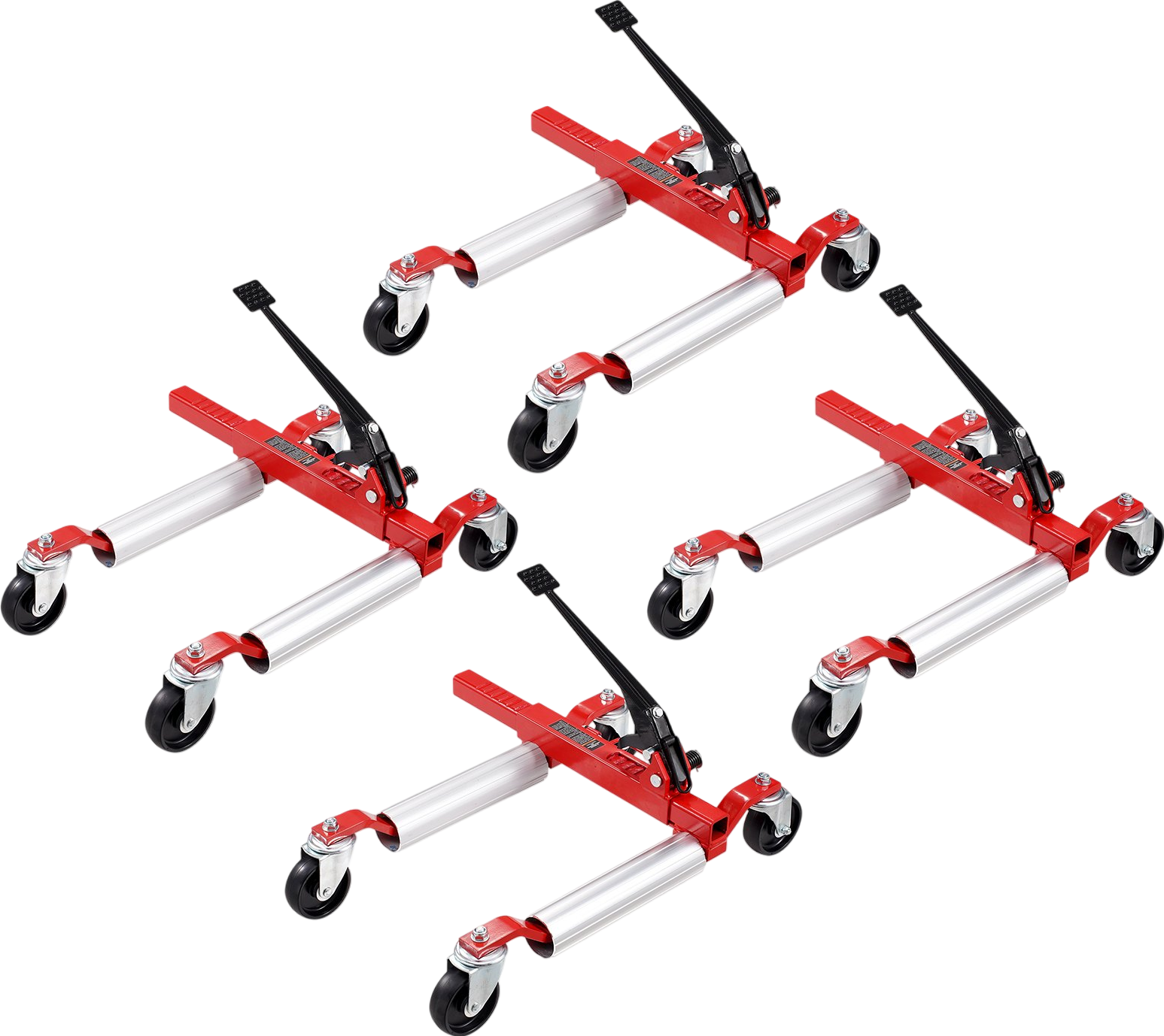 Vevor Wheel Dolly Set 1500 Lbs Vehicle Positioning Lifter 4 Pack New