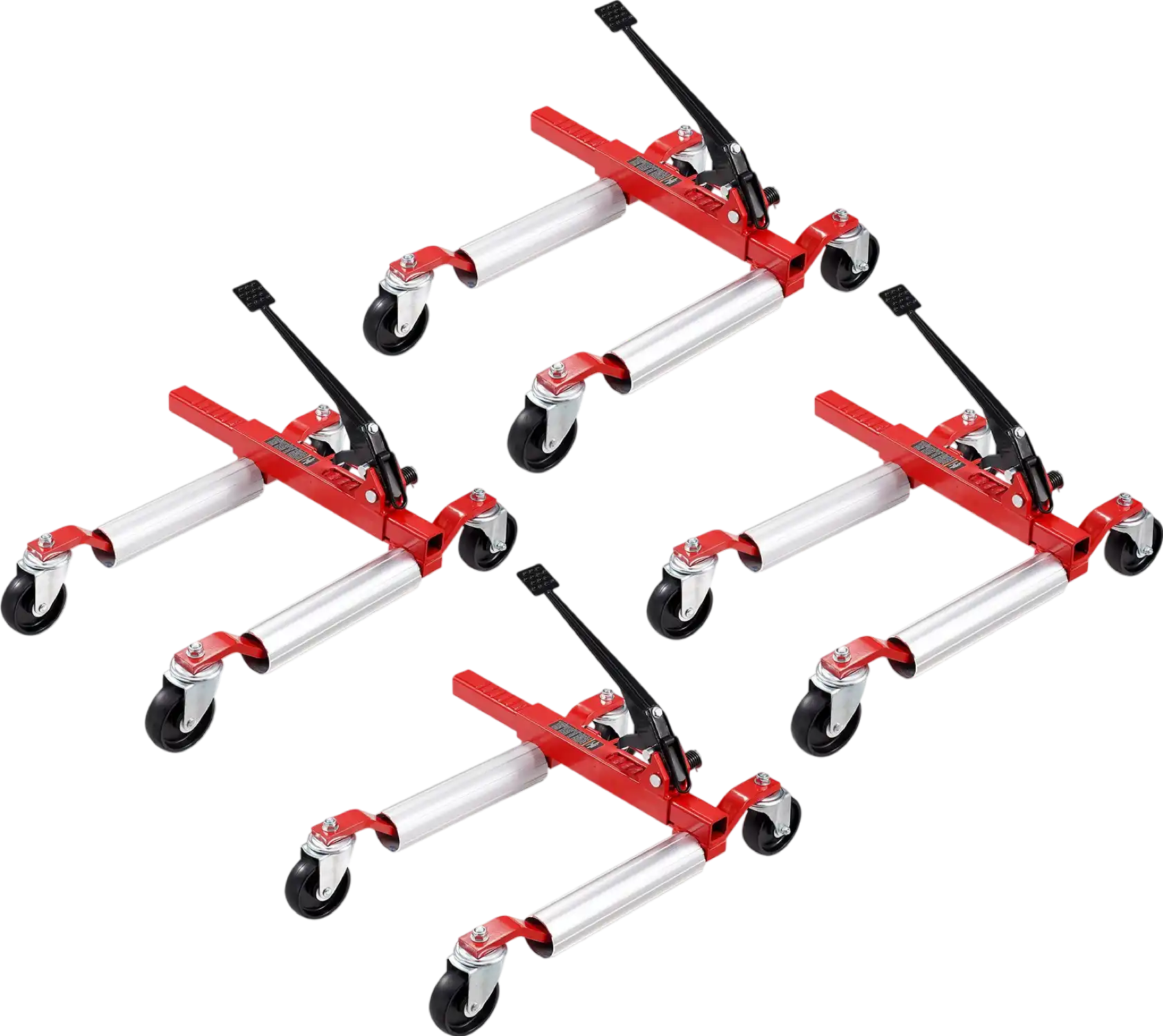 Vevor Wheel Dolly Set 1500 Lbs Vehicle Positioning Lifter 4 Pack New