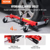 Vevor Wheel Dolly 1500 Lbs Heavy Duty Vehicle Positioning Tire Lifter 4 Pack New