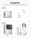Vevor Commercial Ice Maker 550 Lbs/Day with 250 Lbs Storage Auto Self-Cleaning New