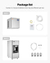 Vevor Commercial Ice Maker Automatic Dispensing 360 Lbs/Day with 180 Lbs Storage New