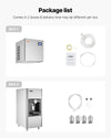 Vevor Commercial Ice Maker Automatic Dispensing 400 Lbs/Day with 180 Lbs Storage New