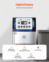 Vevor Ice Maker Machine 90 lbs/24H with 33 lbs Storage Drain Pump Self-Cleaning New