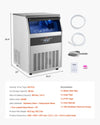 Vevor Commercial Ice Maker with Drain Pump 160lbs/Day 66 lbs. Storage New