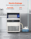 Vevor Commercial Ice Maker 440 Lbs/Day 110 Lbs Storage Capacity Self-Cleaning New