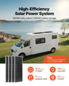 Vevor Solar Power Kit 400W 12V with 4 Solar Panels LFP Battery MPPT Controller Power Inverter New