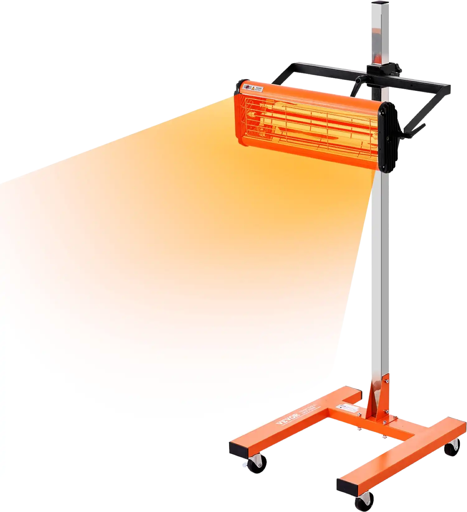 Vevor Infrared Curing Lamp 1-60 Min Timer 3.44 Sq. Ft Baking Area 1500W New