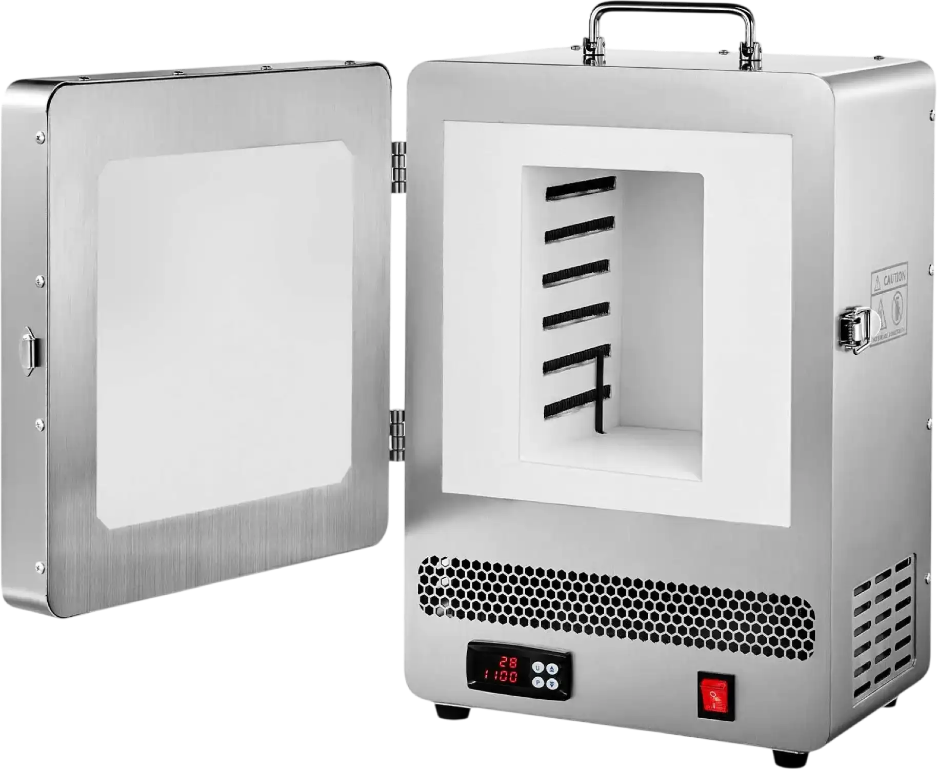 Vevor Electric Melting Furnace Kiln with Max Temperature 2192°F PID Temp Control 1650W New